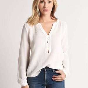 Velvet Winter Gauze Top Size Small